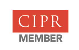 A logo stating "Member" of the Chartered Institute of Public Relations (CIPR)